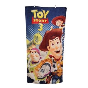 Disney Pixar Toy Story 3 Vintage Beach Pool Graphic Oversized Towl